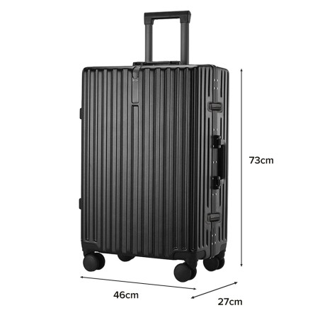 MAZON ZOIA Aluminium Frame Luggage with cup holder