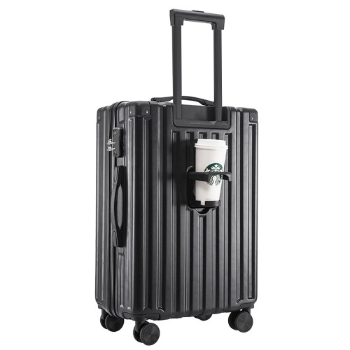 MAZON ZOIA Zipper Luggage with Cup Holder