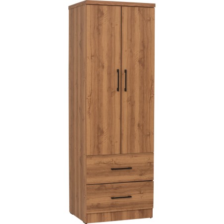 DUBLIN Wardrobe with 2 Doors and Drawers