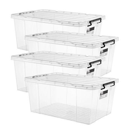 BLASIUS Bundle of 4 Stackable Storage Box