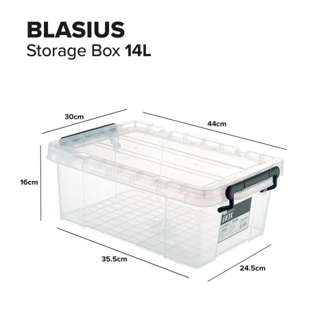 BLASIUS Bundle of 4 Stackable Storage Box