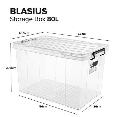 BLASIUS Bundle of 4 Stackable Storage Box