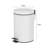 HLWB-02 Pedal Waste Bin - JIJI.SG