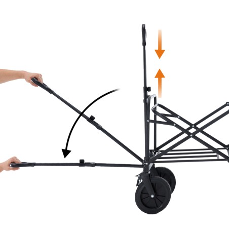 STEFAN Foldable Outdoor Trolley Cart