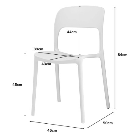 MIKAEL Chair, Stackable