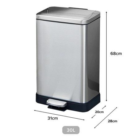 CHARAN Stainless Steel Trash Bin