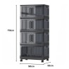 KASIE Foldable Cabinet - JIJI.SG