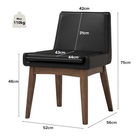 (AS-IS) CHANAL Dining Chair