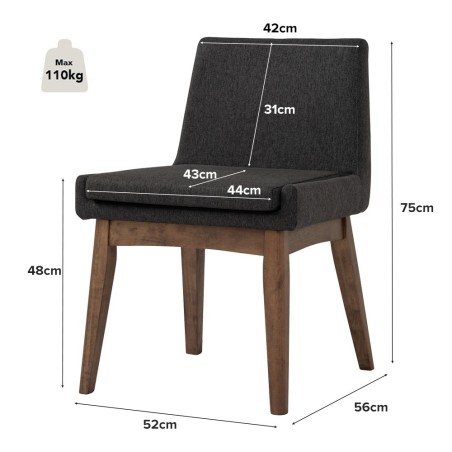 (AS-IS) CHANAL Dining Chair