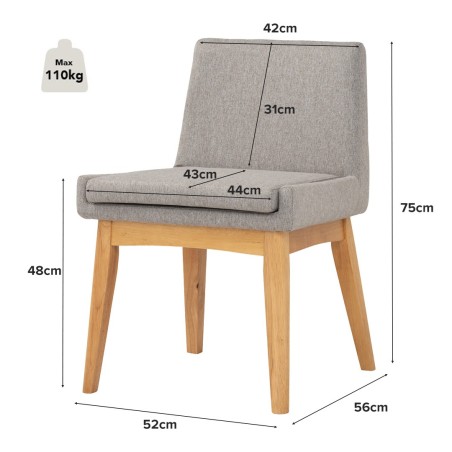 (AS-IS) CHANAL Dining Chair