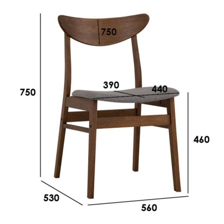 (AS-IS) MARCY Dining Chair