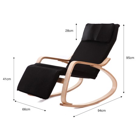 (AS-IS) VELORA Rocking Chair