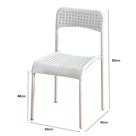 (AS-IS) MOBY Chair, Stackable