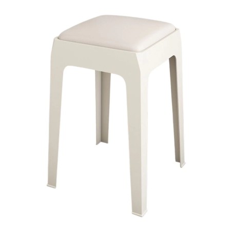 (AS-IS) DANTE Cushioned Stool, Stackable