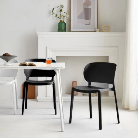 (AS-IS) ZURIE Chair, Stackable