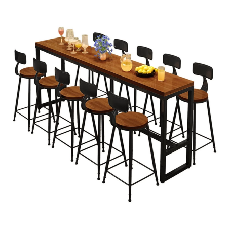 (AS-IS) RT-04A Bar Stool with Backrest