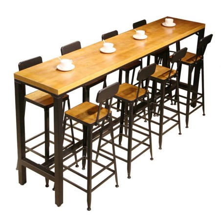 (AS-IS) RT-02 Bar Stool with Backrest