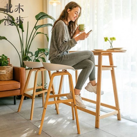(AS-IS) BOWLER Bar Stool