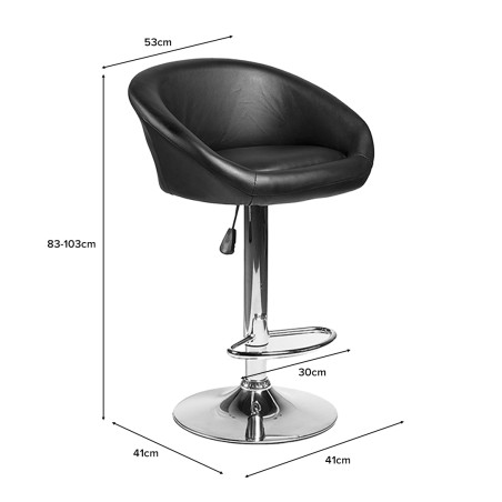 (AS-IS) ASSENTO Bar Stool