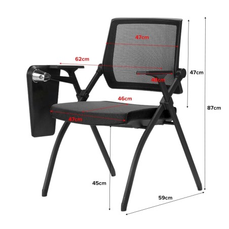 (AS-IS) EFRAIN Training Chair, Foldable