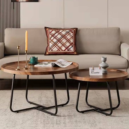 (AS-IS) RONJA Round Coffee Table