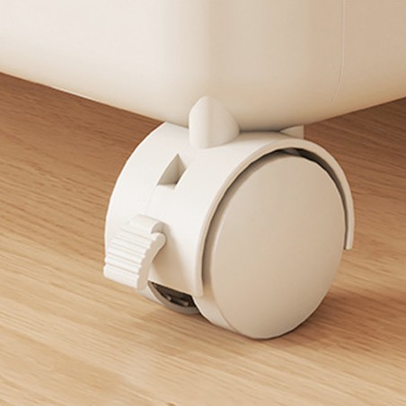 BORR Flip Top Laundry Basket with Wheels