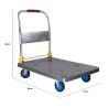 ONES BRUTUS Heavy Duty Foldable Platform Trolley