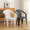 SAM Plastic Chair with Armrest - JIJI.SG