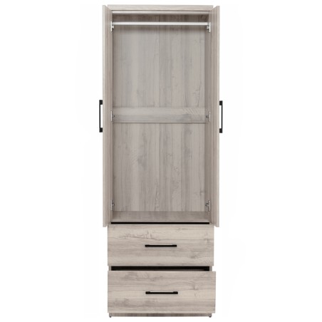 DUBLIN Wardrobe with 2 Doors and Drawers