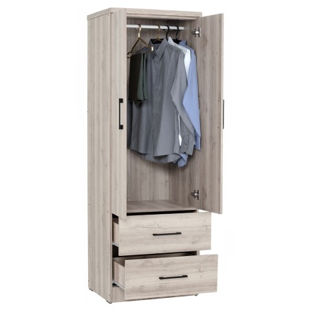 DUBLIN Wardrobe with 2 Doors and Drawers