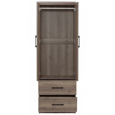 DUBLIN Wardrobe with 2 Doors and Drawers