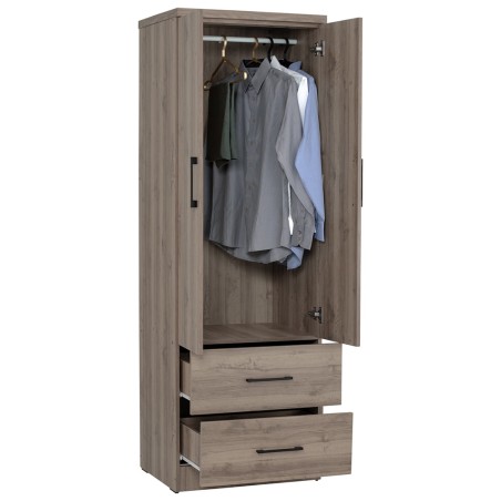DUBLIN Wardrobe with 2 Doors and Drawers