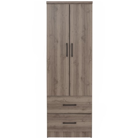 DUBLIN Wardrobe with 2 Doors and Drawers