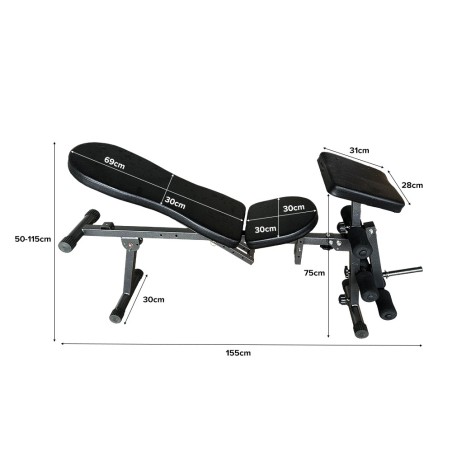 (AS-IS) GRITLINE Workout Bench