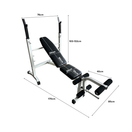 (AS-IS) MAXSET Multi-Function Foldable Bench