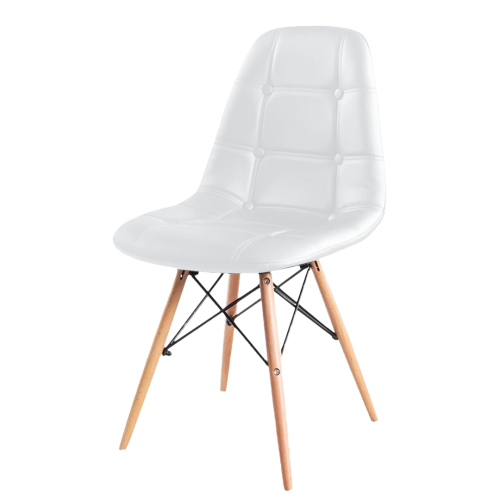EAMES Cushioned Chair, Leather