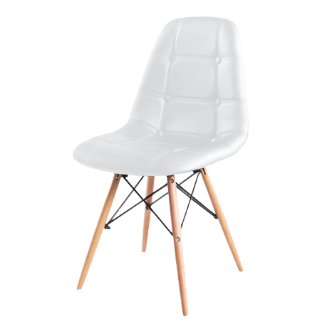 EAMES Cushioned Chair, Leather EAMES Cushioned Chair, Leather