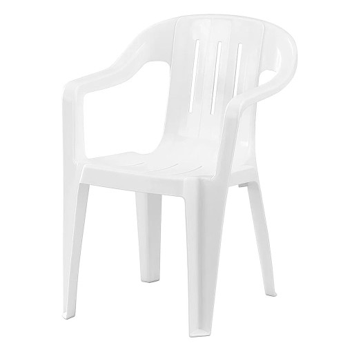 SAM Plastic Chair with Armrest