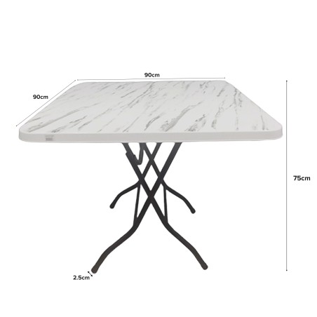 GRIDA Square Folding Table