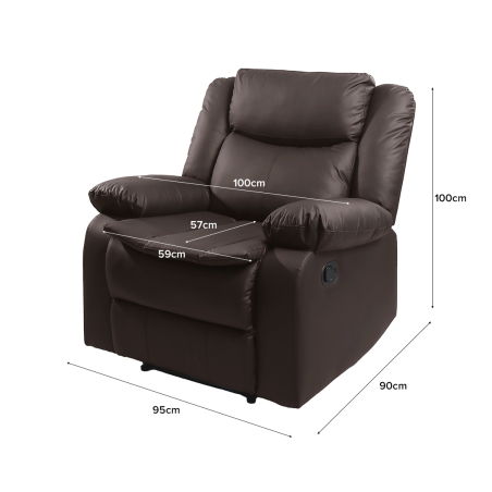BOISE Recliner Sofa