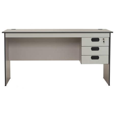EDWARD Desk with 3 Drawers