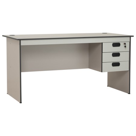 EDWARD Desk with 3 Drawers