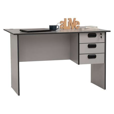 EDWARD Desk with 3 Drawers