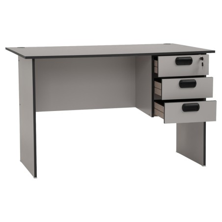 EDWARD Desk with 3 Drawers