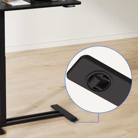 FLEXISPOT Height Adjustable Side Table Overbed Table