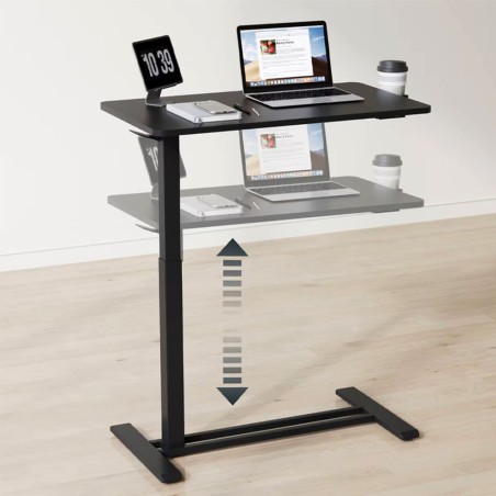 FLEXISPOT Height Adjustable Side Table Overbed Table