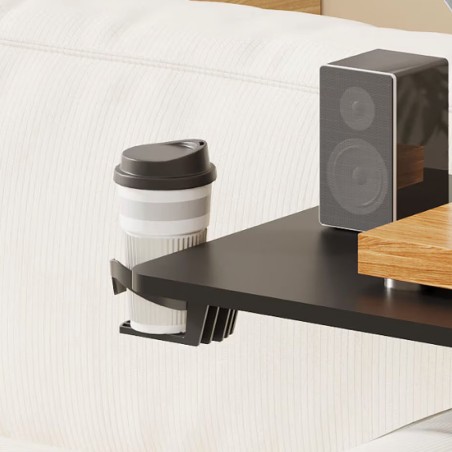 FLEXISPOT Height Adjustable Side Table Overbed Table
