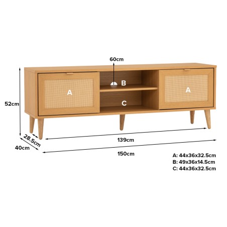 DUDLEY TV Console
