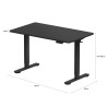FLEXISPOT ESSENTIAL Height Adjustable Standing Desk - JIJI.SG