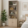 ECO Display Cabinet with Glass Door - JIJI.SG